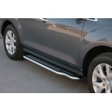 Side Bars | Mazda | CX-7 07-09 5d suv. | RVS rvs zilver Pedana