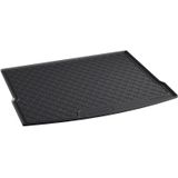 Rubber kofferbakmat | Volkswagen | Tiguan 16-20 5d suv. / Tiguan 20- 5d suv. | 5-zits | hoge laadvloer | zwart | Gledring