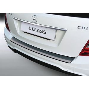 Achterbumper Beschermer | Mercedes C-Klasse Estate W204 2011-2014 | ABS Kunststof | zwart