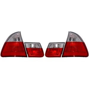 Achterlichten BMW E46 touring LED rood/wit