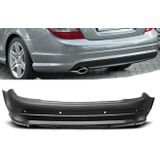 Achterbumper | Mercedes C-Klasse W204 sedan  2007-2011 | C63 AMG-Look | ABS-kunststof | el | m PDC