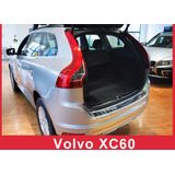 Achterbumperbeschermer | Volvo XC60 2013-2017 | rvs zilver