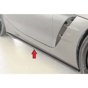 Side skirt aanzetstuk | BMW | Z4 Roadster 2019-, 2d cabriolet G29 | M-Pakket | stuk | rechts | ongespoten | abs | Rieger Tuning