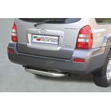 Rear Bar | Hyundai | Terracan 04-07 5d suv. | RVS rvs zilver Rear Bar