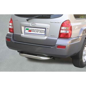 Rear Bar | Hyundai | Terracan 04-07 5d suv. | RVS rvs zilver Rear Bar