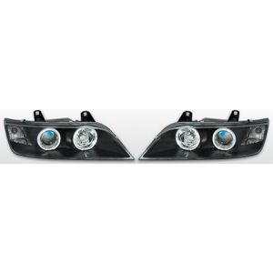 Koplampen Angel Eyes | BMW Z3 1996-2002 | zwart | CCFL