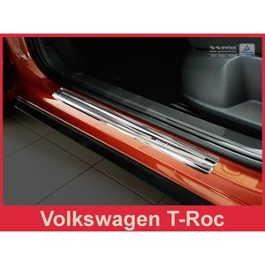 Instaplijsten | Volkswagen | T-Roc 17- 5d suv. | RVS chroom Glanzend Sportline