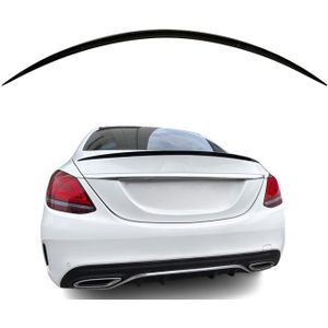 Achterspoiler | Mercerdes-Benz | C-klasse 14-18 4d sed. W205 / C-klasse 18-21 4d sed. W205 | AMG-line look | glanzend zwart