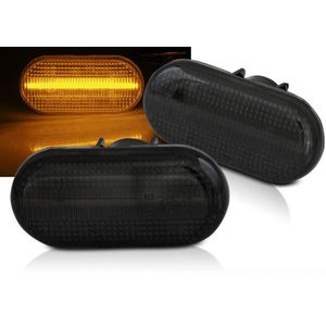 Zijknipperlicht | Diverse Renault, Dacia, Opel, Nissan en Smart modellen | LED | Dynamic Turn Signal | smoke