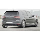 Rieger diffuser | VW Golf 7 GTI tot facelift | ABS | hoogglans zwart