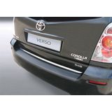 Achterbumper Beschermer | Toyota Corolla Verso 5-deurs 2004-2009 | ABS Kunststof | zwart
