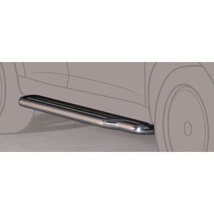Side Bars | Nissan | Terrano II 93-96 3d suv. | rvs zilver Pedana RVS