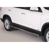 Side Bars | Kia | Sorento 12-15 5d suv. | RVS rvs zilver Oval Grand Pedana