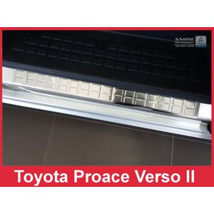 Instaplijsten | Peugeot / Toyota | Proace Verso 16- 4d bus. / Traveller 16- 4d bes. | RVS rvs zilver 2-delig