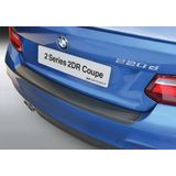 Achterbumper Beschermer | BMW 2-Serie F22 Coupe 'M-Sport' & M235i 4/2014- & Cabrio 3/2015- | ABS Kunststof | zwart