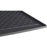 Rubber kofferbakmat | Skoda | Superb 15-19 5d hat. / Superb 19- 5d hat. | type 3V | lage laadvloer | zwart | Gledring