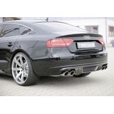 Rieger diffuser | A5 (B8/B81): 06.07-07.11 (tot Facelift) - Sportback | ddo | stuk carbonlook abs | Rieger Tuning