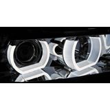 Koplampen Angel Eyes 3D | BMW 3-serie Sedan E90 / Touring E91 2005-2008 | chroom H7