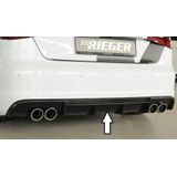 Rieger diffuser | A3 (8V): 07.12-08.16 (tot Facelift) - 3-drs. (Hatchback 8V1), 5-drs. (Sportback 8VA)A3 S3 (8V): 05.13-08.16 (tot Facelift) - 3-drs. (Hatchback 8V1), 5-drs. (Sportback 8VA) | ongespoten | ddr | Rieger Tuning