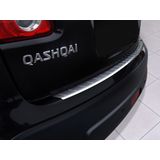 Achterbumperbeschermer | Nissan Qashqai 2007- RVS geprofileerd