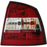 Achterlichten Opel Astra G 3/5D rood/wit