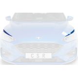 Koplampspoilers | Ford | Focus 18- 5d hat. / Focus Wagon 18- 5d sta. | MK4 | ABS-kunststof | zwart Glanzend