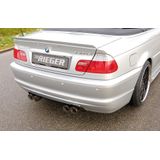 Rieger achterklepspoiler | 3-Serie E46: 02.98-12.01 (tot Facelift), 02.02- (vanaf Facelift) - Cabrio | stuk ongespoten pu-rim | Rieger Tuning