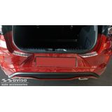 Achterbumperbeschermer | Ford | Puma 20- 5d suv. | 2-delig | Ribs | RVS rvs zilver