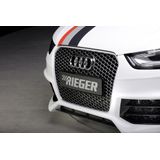 Rieger voorbumper | A4 (B8/B81): 01.12- (vanaf Facelift) - Lim., Avant | stuk ongespoten abs | Rieger Tuning