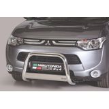 Pushbar | Mitsubishi | Outlander 12-15 5d suv. | rvs zilver Medium Bar RVS CE-keur