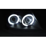 Koplampen | Suzuki | Swift 05-10 3d hat. / Swift 05-10 5d hat. | Angel Eyes zwart