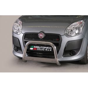 Pushbar | Fiat | Doblò 10-15 5d mpv. | RVS rvs zilver Medium Bar CE-keur