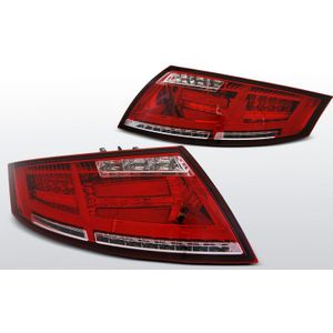 Achterlichten Audi TT 8J 2006-2014 | LED | rood / wit