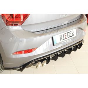 Diffuser | Volkswagen | Polo 17-21 5d hat. | GTI | ABS | glanzend | Rieger Tuning