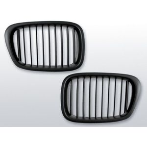 Grillen set | BMW 5-serie E39 sedan / touring 1995-2003 | mat zwart