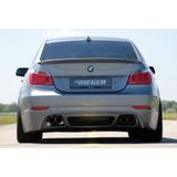 Fox einddemper li/re 2x76mm Typ 10 BMW E60/E61 520d 110/ | 5-Serie E60 - Lim.  5-Serie E61 - Touring | stuk rvs | Rieger Tuning