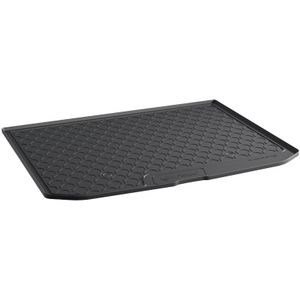 Rubber kofferbakmat | Audi | A3 Sportback 13-16 5d hat. / A3 Sportback 16-20 5d hat. | hoge variabele laadvloer | zwart | Gledring