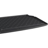 Rubber kofferbakmat | Volkswagen | T-Cross 18- 5d hat. | lage variabele laadvloer | zwart | Gledring