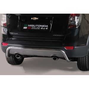 Rear Bar | Chevrolet | Captiva 11-14 5d suv. | RVS rvs zilver Rear Bar