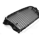 Grill | Audi | A3 12-16 3d hat. / A3 Sportback 13-16 5d hat. | 8V | RS3-Style | ABS Kunststof chroom en zwart Glanzend