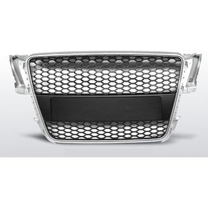 Grille | RS type | Audi A5 2007-2011 | ABS Kunststof | zilver
