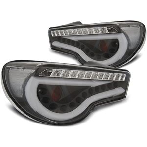 Achterlichten | Toyota GT86 2012- | LED | Dynamic Turn Signal | LED-BAR | zwart