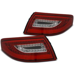 Achterlichten | Porsche | 911 Cabriolet 01-06 2d cab. / 911 Coupé 00-06 2d cou. | 996 | LED | rood en wit