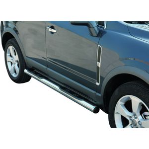 Side Bars | Opel | Antara 07-11 5d suv. | rvs zilver Grand Pedana RVS