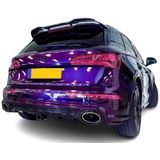 Diffuser | Audi | Q5 17-21 5d suv | pre-facelift | RSQ5-Look | Duplex ovaal | 01