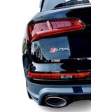 Diffuser | Audi | Q5 17-21 5d suv | pre-facelift | RSQ5-Look | Duplex ovaal | 01