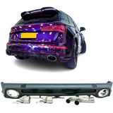 Diffuser | Audi | Q5 17-21 5d suv | pre-facelift | RSQ5-Look | Duplex ovaal | 01