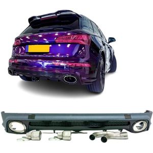 Diffuser | Audi | Q5 17-21 5d suv | pre-facelift | RSQ5-Look | Duplex ovaal | 01