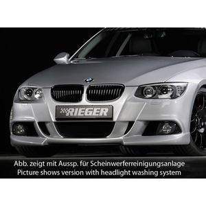 Rieger voorbumper | 3-Serie E92: 03.10- (vanaf Facelift) LCI - Coupé  3-Serie E93: 03.10- (vanaf Facelift) LCI - Cabrio | stuk ongespoten abs | Rieger Tuning