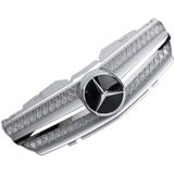 Grill | Mercedes-Benz SL-Klasse R230 2001-2006 | AMG - Look | stuk abs | | chroomzilver